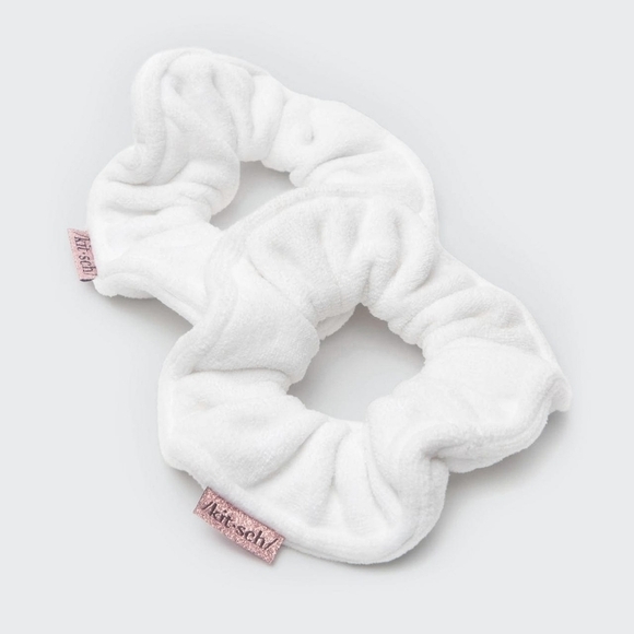 Kitsch White Microfiber Towel‎ Scrunchies 2 Pack - Picture 3 of 4